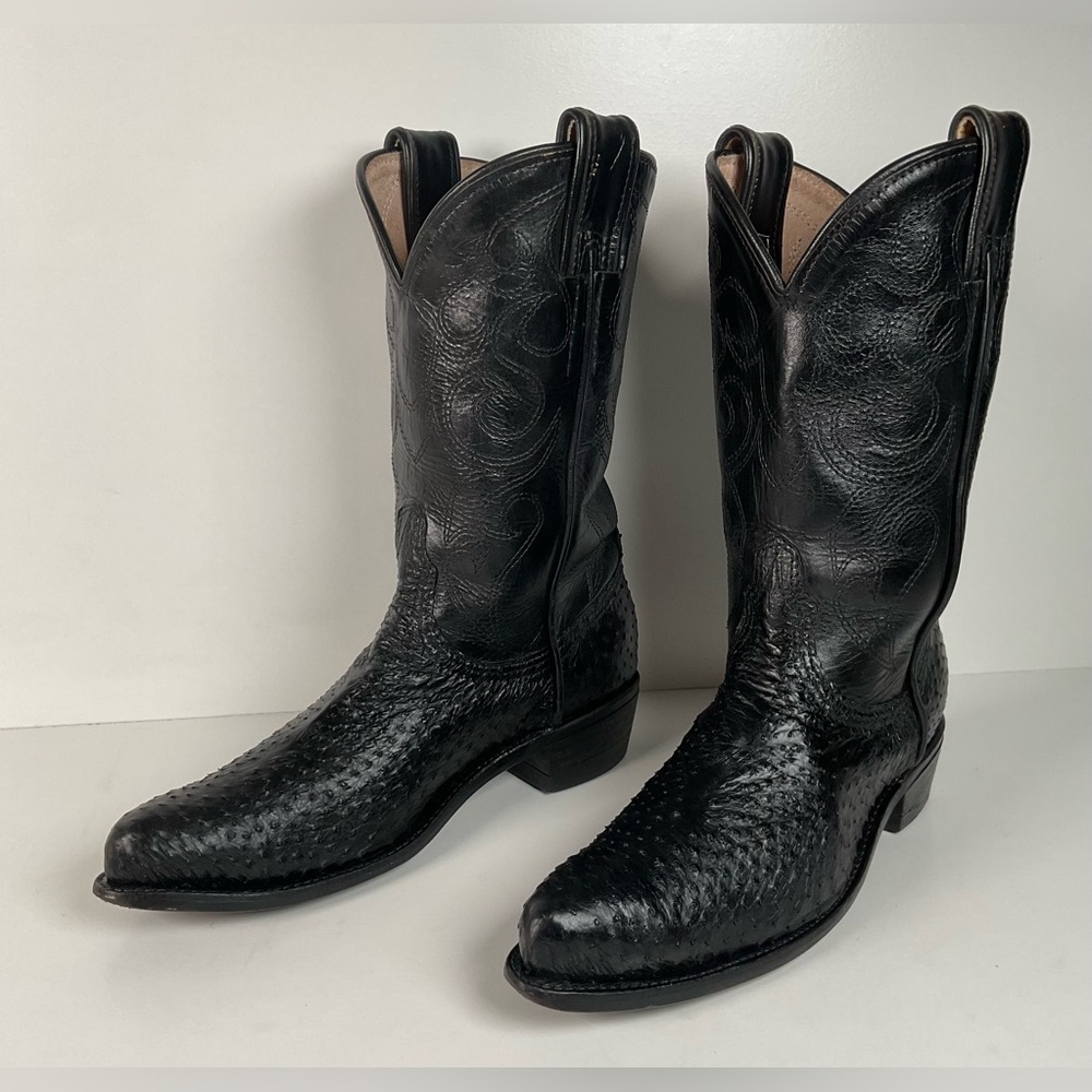 Custom Turkey Quill Cowboy Boots | USA Made | Gallapava | Men’s 9.5 D